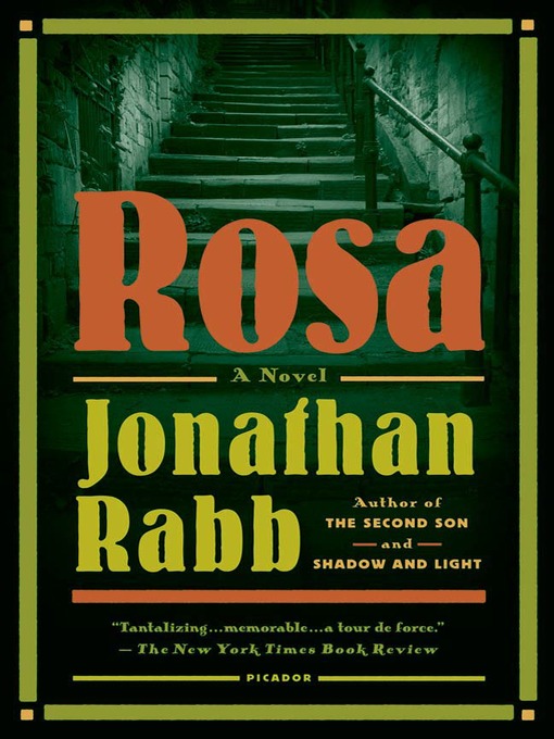 Title details for Rosa by Jonathan Rabb - Wait list